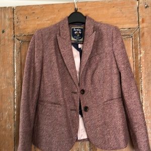 Biden British tweed blazer